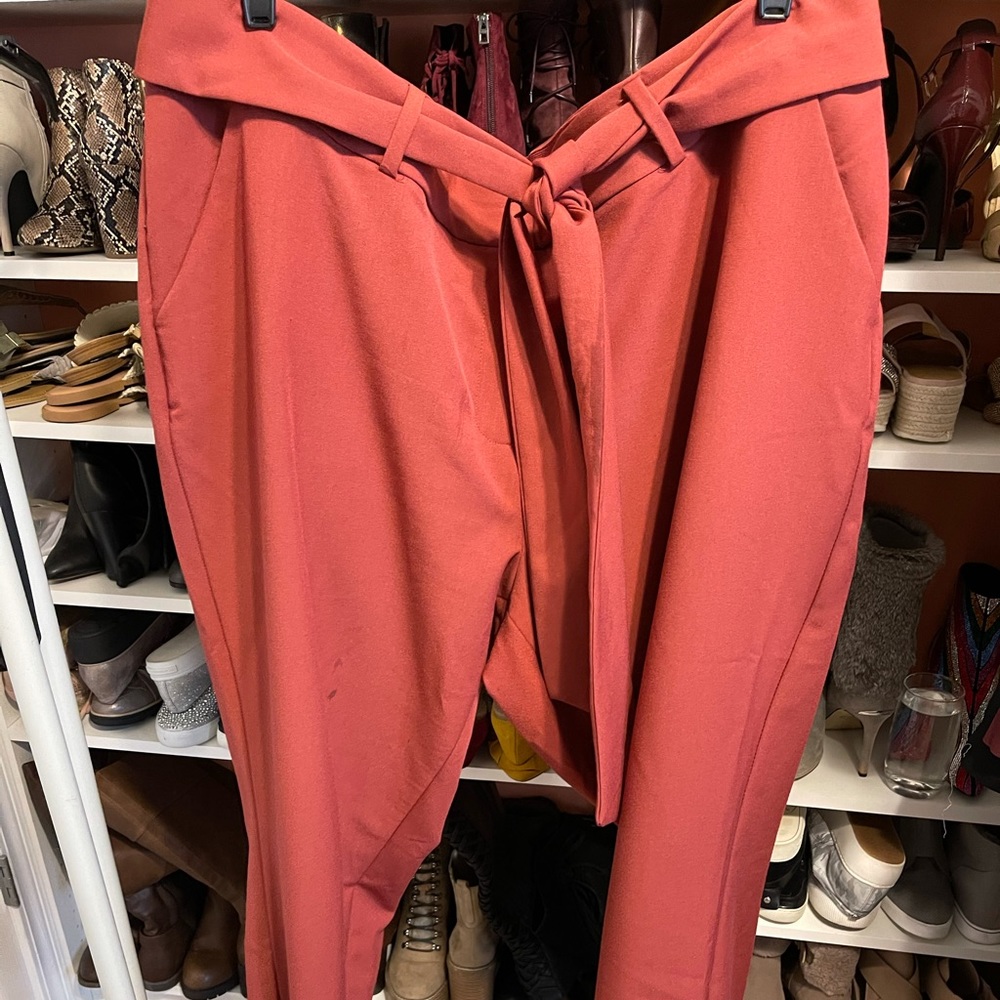 Lane Bryant Tie Waist Pant